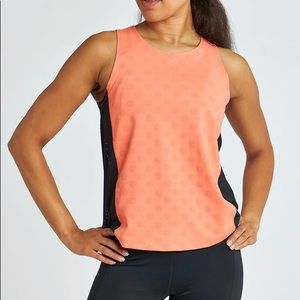 Oiselle firecracker reflective tank